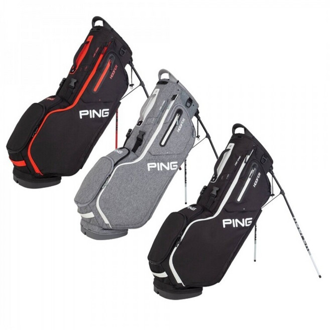 [삼양정품] 핑 후퍼 스탠드 백 (Hoofer 201), Heathered Grey/White