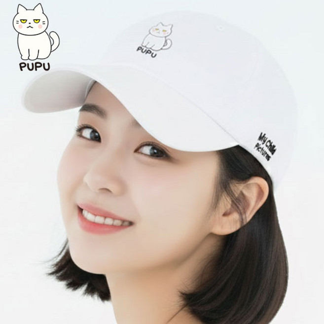 마이차일드 정품 푸푸 전신고무패치 면 볼캡