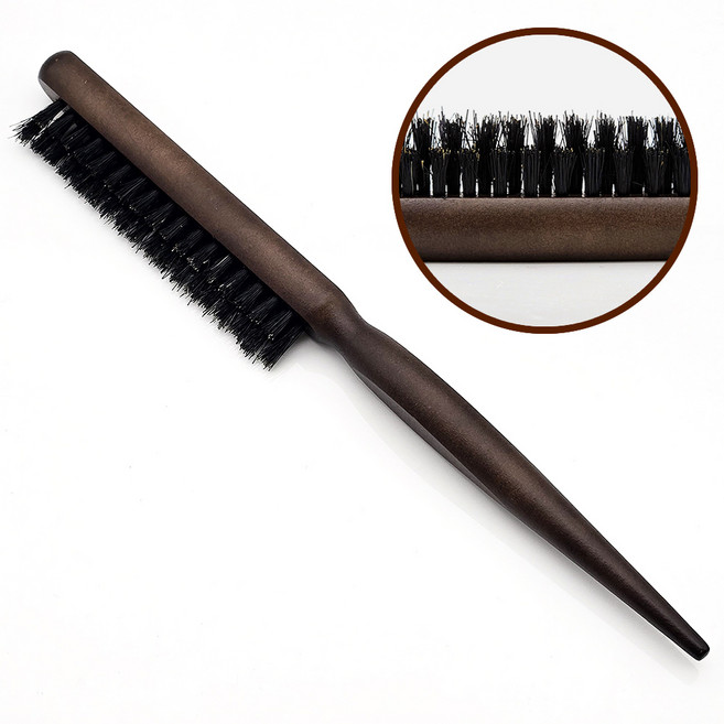 뷰티 프리미엄 돈모 슬릭번 업스타일 백콤 브러쉬 - 기본형, 1개