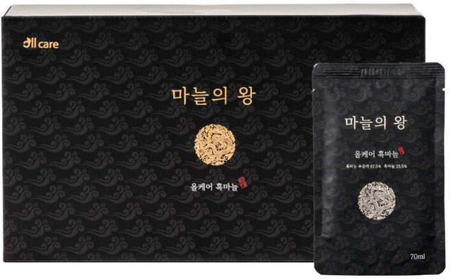 마늘의 왕 올케어 흑마늘진액, 60개, 70ml