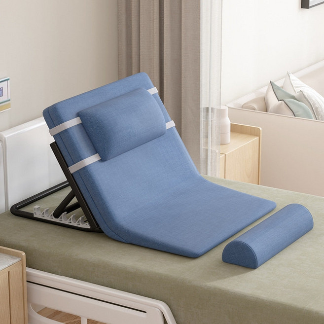 전동 침대 등받이 모션베드 가정용 환자 전동매트리스 조절, 수동식 75cm 블루