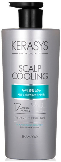 케라시스 두피 프레쉬 쿨 플러스 샴푸, 750ml, 2개