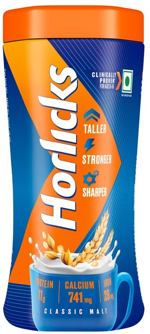 Horlicks Health & Nutrition Drink Classic Malt, 1개, 500g - 쿠팡