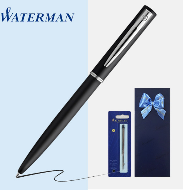 워터맨 볼펜 얼루어 코어 [무료선물포장], 블랙 CT
