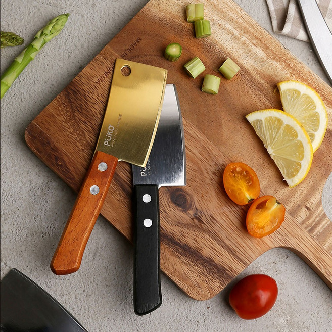 미니 도끼칼 과도 캠핑칼 스텐 홈카페 주방 소품, 1개