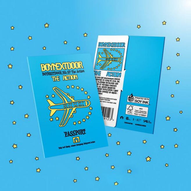 (위버스)보넥도 앨범 BOYNEXTDOOR 보이넥스트도어5th EP The Action 디액션 Weverse Albums ver