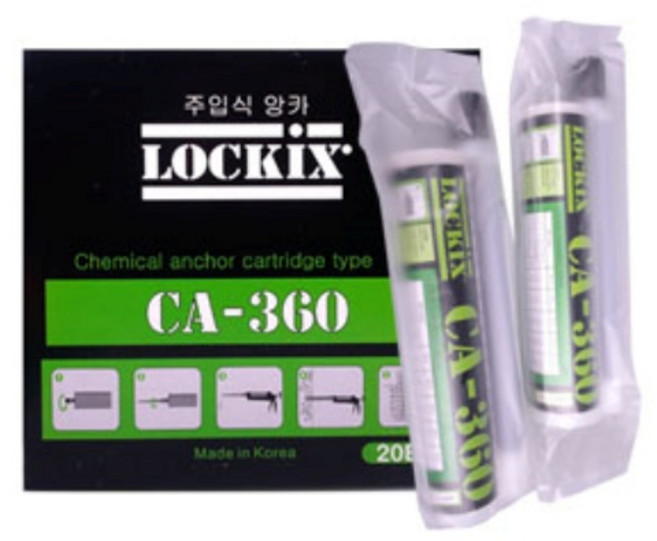 INVEN* 인벤 고급 케미칼 앙카본드 ( 1액형300ml / 2액형360ml / 앙카건 )@안전2중포장@, 앙카2액형360ml, 1개