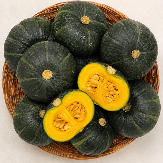 10위 - [백화점판매용] 제주 보우짱 단호박 로얄과 밤호박, 1개, 5kg
