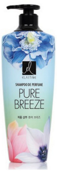 엘라스틴 퍼퓸 샴푸 퓨어브리즈, 600ml, 1개