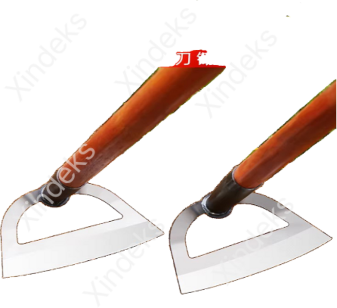 서서 선 장대 까딱 농기구 잡초 호미 제초 괭이 제거, A, 1개