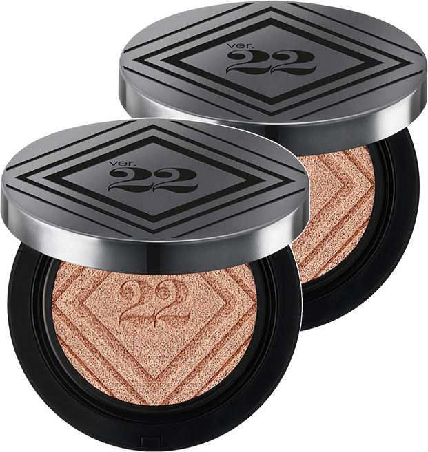 조성아22 씨앤티 시카 앰플광 대왕쿠션 25g, 라이트베이지, 2개