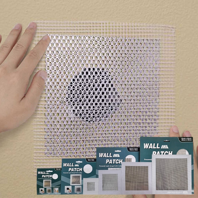 철물팩토리 월패치 석고보드 벽 보수 구멍 메꾸기 메꿈 보수제, 1개