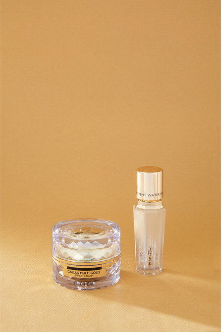 메디힐 캘러스 멀티 골드 리프팅 세트 (크림50ml+에센스30ml) 군대 PX화장품, 1세트