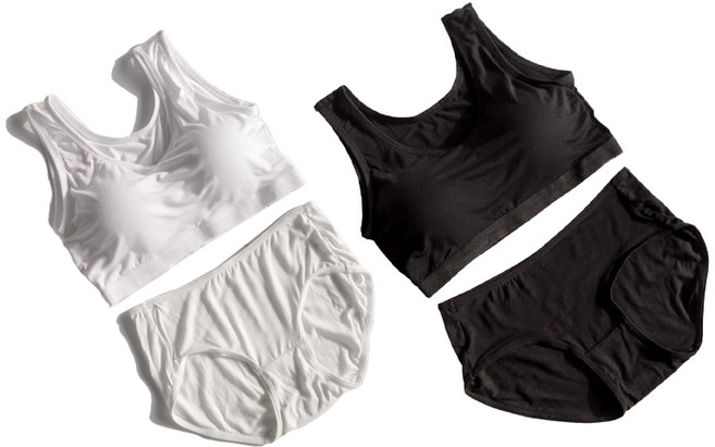 [애프터문] 데일리 브라팬티 4종 세트