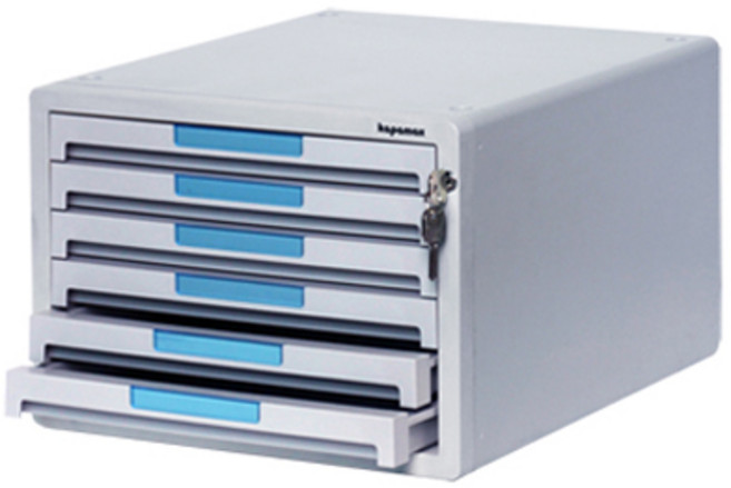 카파맥스 서류함, 단일, 3단, 299x359x214mm