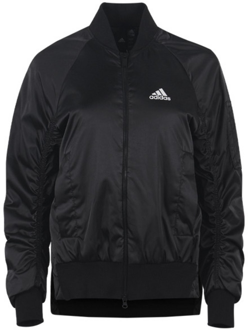 아디다스 여성 바시티 패디드 자켓 패딩 점퍼 FS2436