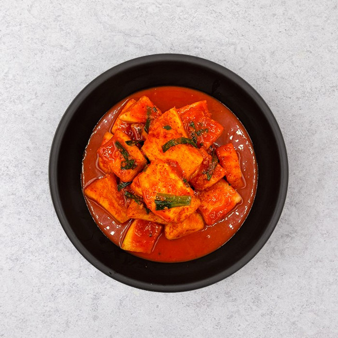 [더소일푸드] 전라도 아삭아삭한 겨울무 석박지 1kg ~, 2kg, 1개