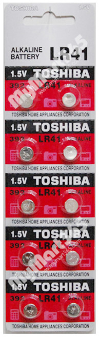 도시바 LR41 알카라인건전지1.5V 4774, 10개입, 1개
