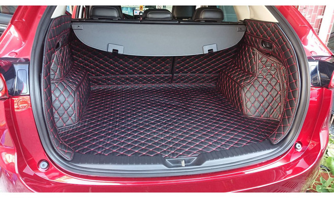 【車王小舖】馬自達 CX-5 車王菱格紋後箱墊全包 CX5後箱墊全包 專車專用 實車安裝