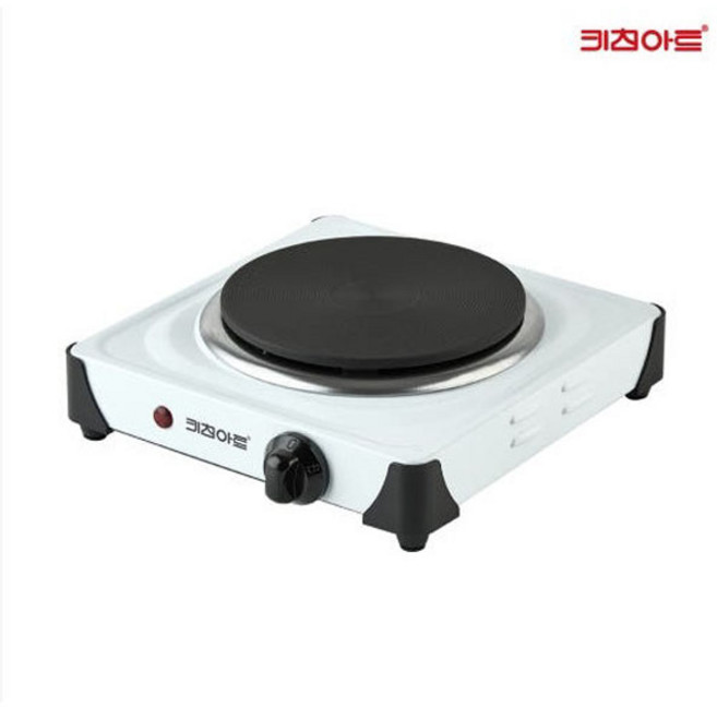 키친아트 1구 세라믹코팅 핫플레이트 KG-03TH/전기레인지, 프리스탠딩, KG-03TH