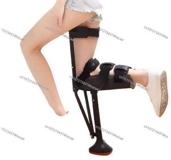 무손 보행 보조기 워커 단일 다리 텔레스코픽 지팡이 핸즈프리 목발 이동성 지원, 01 Right leg Walker