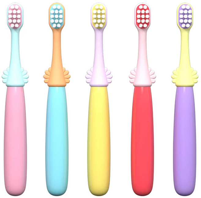 12개 어린이 미세모 칫솔 세트 양치질 습관 어린이집 키즈 유치원 아동 치솔 초등학생 여아 남아, 1세트, 12개입