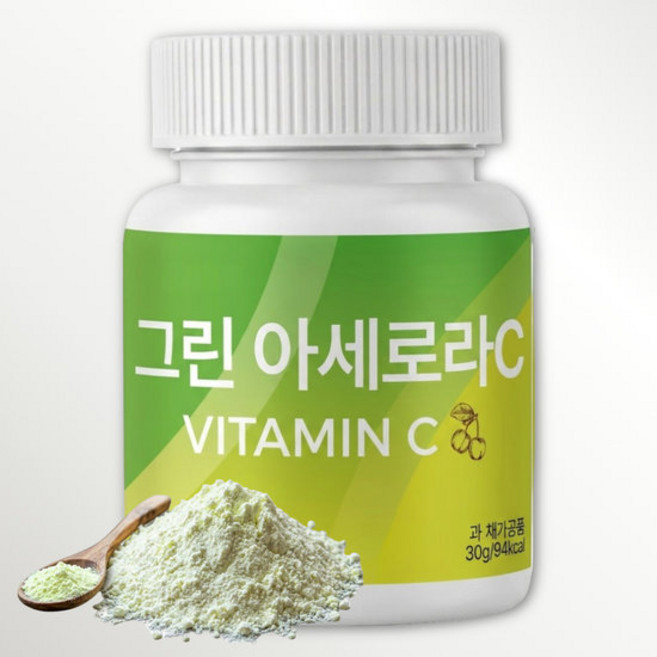 그린 아세로라 분말 30gx1개 아세로라 비타민C, 1개, 30g