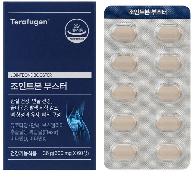 테라퓨젠 조인트본 부스터, 1박스, 60정 - 쿠팡
