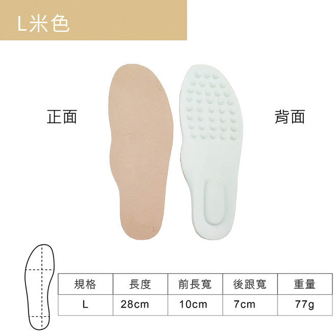 糊塗鞋匠 優質鞋材 C155 10mm豚皮乳膠鞋墊 透氣吸汗 舒適減壓 適用各種鞋款