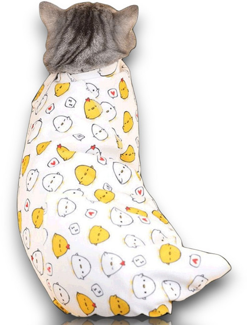 호플 고양이 접착 요술 담요, 2개, 화이트