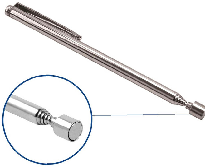 설명회 안테나지휘봉 강의용 회의용 자석 7단 접이식 지시봉 65cm