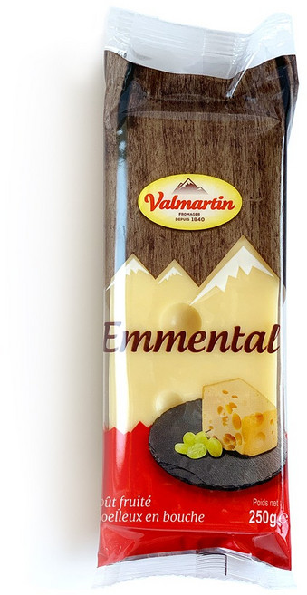 발마틴 에멘탈 치즈, 3개, 250g