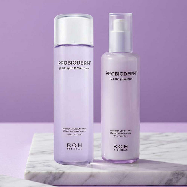 바이오힐보 프로바이오덤 3D 리프팅 토너+에멀전 스킨케어 단품 2종세트, 1세트