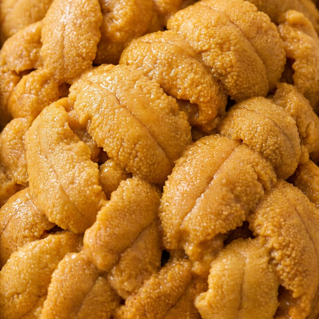 청정씨푸드 국내산 자연산 우니 보라성게알 100g, 1개, 자연산 우니 100g