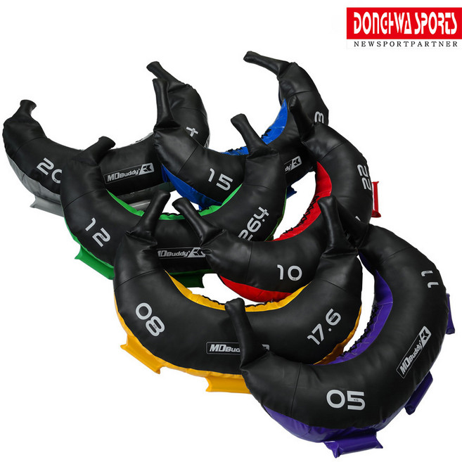 불가리안백 5kg~20kg까지 코어운동 스윙운동 홈트레이닝 스쿼트 MD-1657 [동화스포츠 공식 제품], 10kg 레드, 10kg