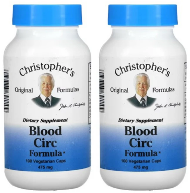 혈액순환 영양제 블러드 써클 475mg 2통, 100정 - 쿠팡