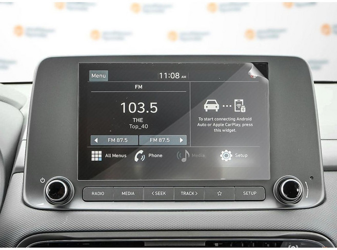 RUIYA 현대 더뉴 코나/코나 하이브리드/코나 N/코나 EV 2020+ 네비게이션 액정보호필름, 8인치-나노재질