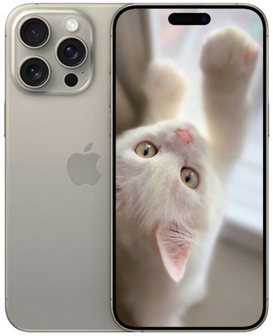Apple 정품 아이폰 15 Pro Max 자급제, 네츄럴티타늄, 512GB