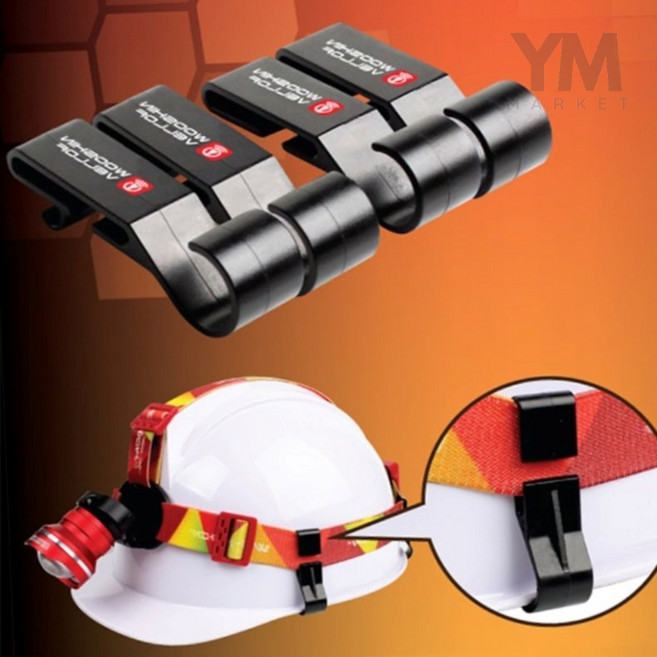 YM 안전모 고정클립 헤드랜턴용 전기공사