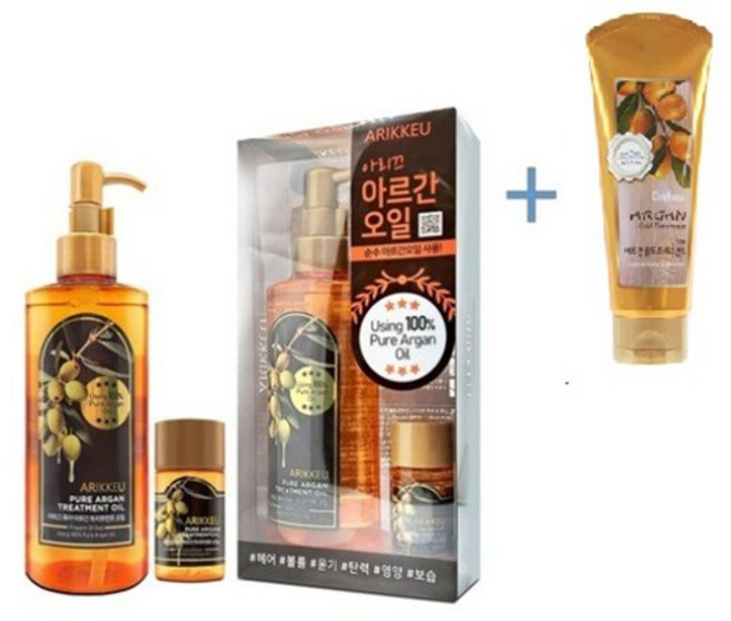 아리끄 아르간 헤어 에센스 오일 세럼 200ml+20ml 1개 +사은품, 220ml