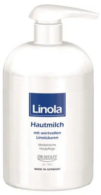 LINOLA 리놀라 스킨 밀크 디스펜서 500ml, 1개