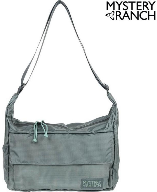 Mystery Ranch 神秘農場 Indie 側背包 輕巧耐用 多隔層收納 舒適背負體驗, 礦物灰 Mineral Gray, 1個