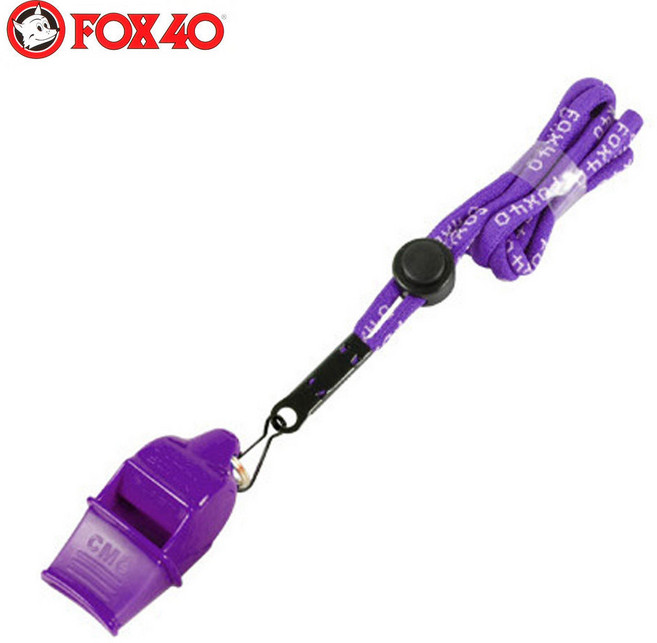 폭스 스포츠호각 소닉 블라스트 퍼플 줄포함, 본상품선택, 1개