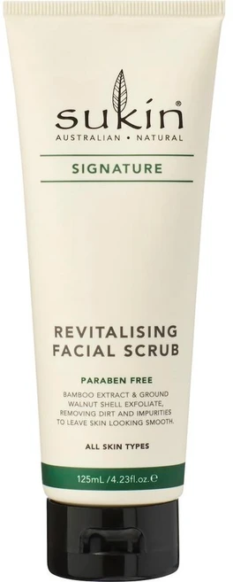 호주 수킨 Sukin Signature Revitalising Facial Scrub 1 시그니처 리바이탈라이징 페이셜 스크럽, 7개, 125ml - 쿠팡