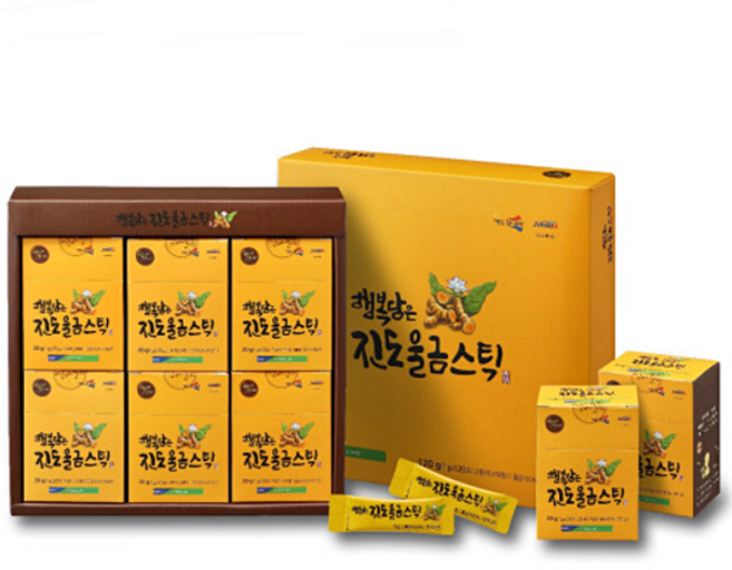 행복담은 진도 울금 스틱 120p, 120g, 1개