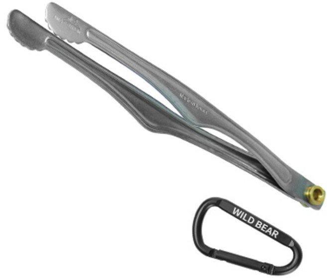 AMG티타늄 초경량 티탄 집게 백패킹 신형 20cm 25cm, M size(20cm) WB 카라비너 포함, 1개