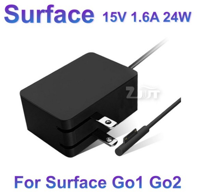 마이크로소프트 서피스 Go1 go2 pro4 m3 전원 어댑터 15V 1.6A 24W AC 노트북 충전기, 01 US, 1개