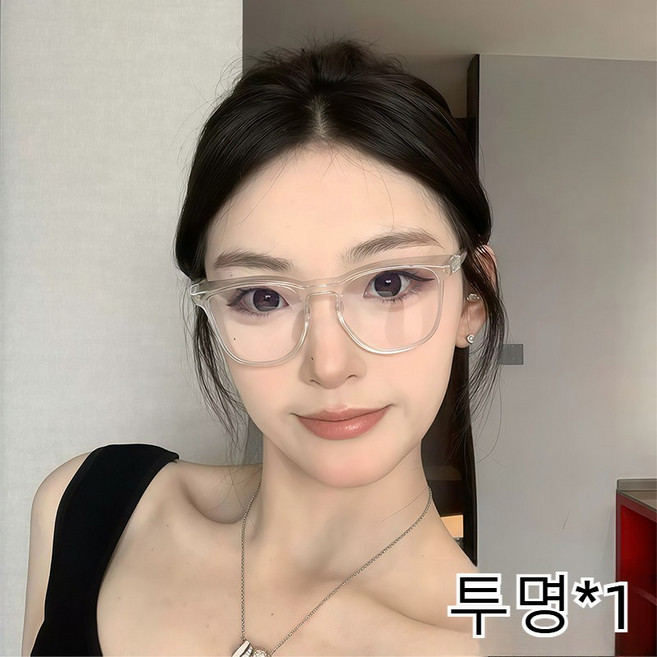 여성 블루레이 방지 고글 라이딩 모래바람 방지 방진 안경 눈밭 눈보라 방지 보안경 꽃가루 방진 안경, 투명한 색상