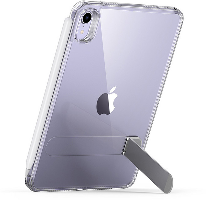 ESR 아이패드 거치대 부스트 킥스탠드 케이스, 클리어(투명), 1개