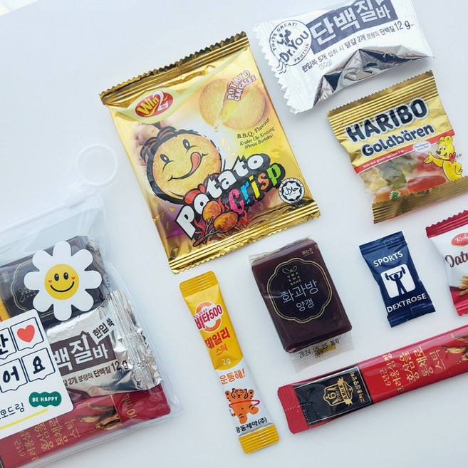 간식꾸러미 단체간식세트 등산 체육대회 기업행사 골프라운딩 간식 옵션2, 1개, 1